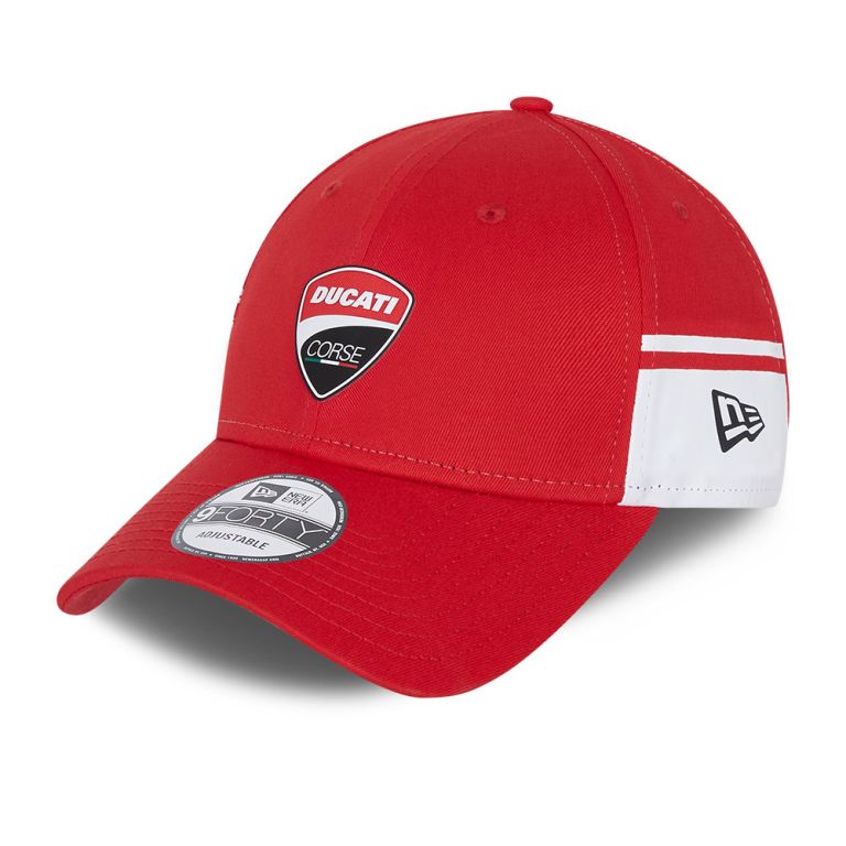 Gorras New Era 9forty Rojos - Ducati Corse Side Panel 05921SPLK